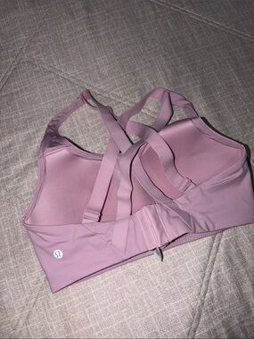 lululemon athletica Dusty Rose Strappy Back Sports Bra